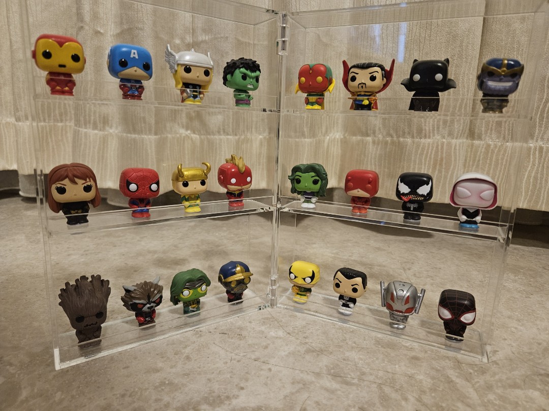 Funko Advent Calendar Marvel 80th Anniversary Whole Set +Display case