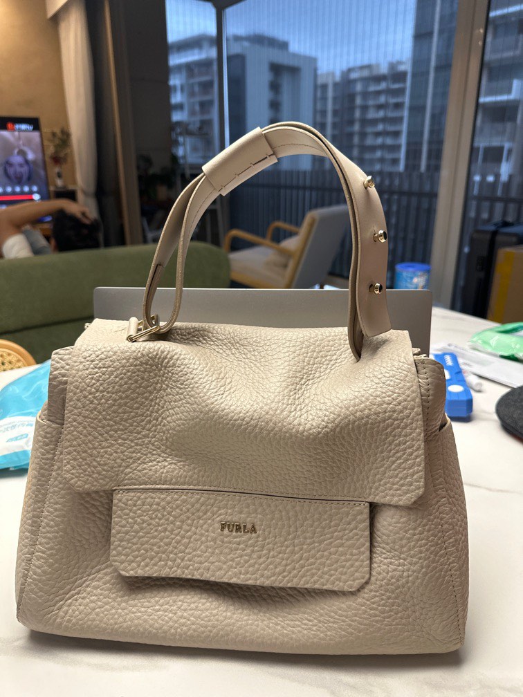 FURLA CALF LEATHER SHOULDER BAG Women s Fashion Bags Wallets