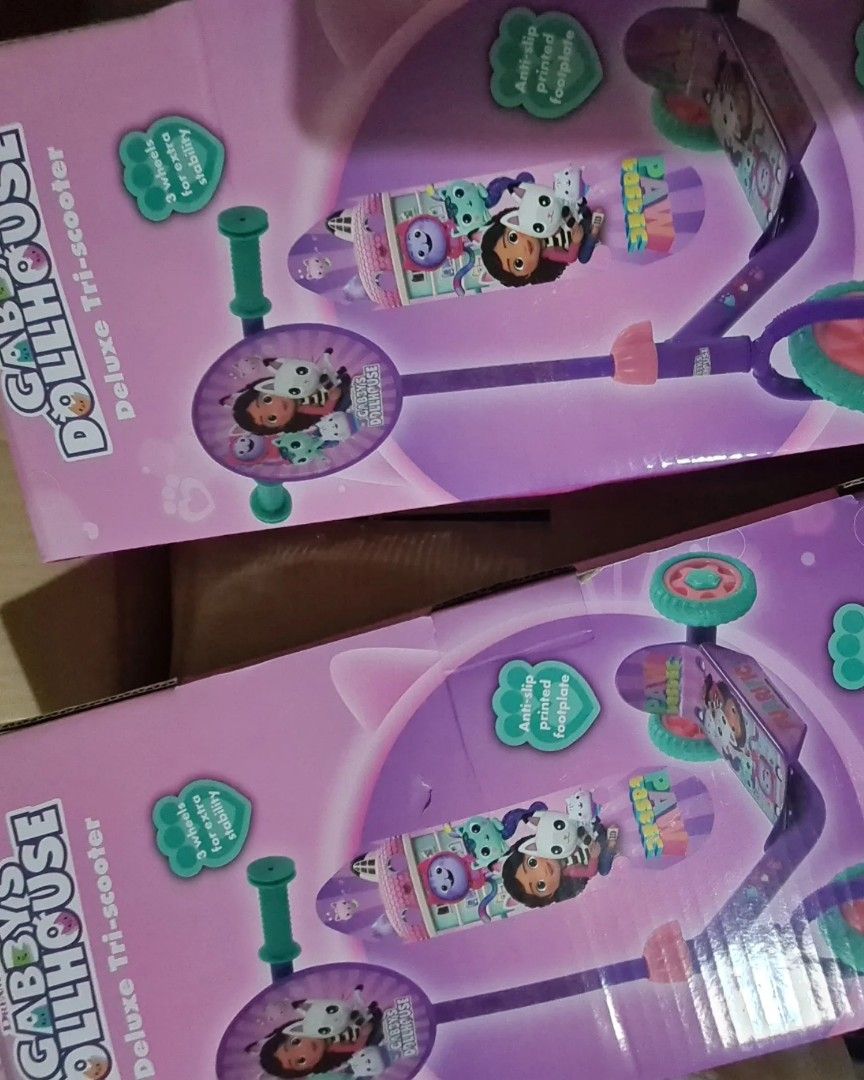 Gabby dollhouse scooter, Hobbies & Toys, Toys & Games on Carousell