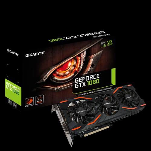 Gigabyte geforce gtx 1080 windforce oc 8gb video clearance card