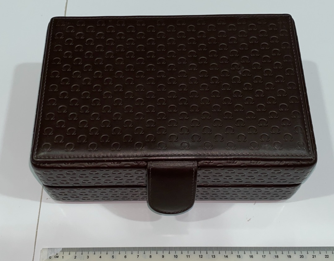Genuine Leather Omega Watches Watch Case Men s Fashion Watches