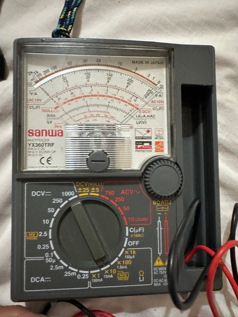 Genuine Sanwa multitester yx 360trf, Computers & Tech, Office ...