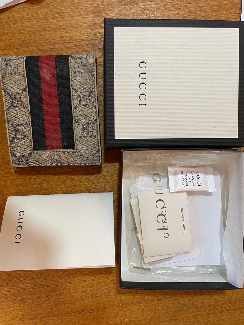 Gucci mens wallet box outlet