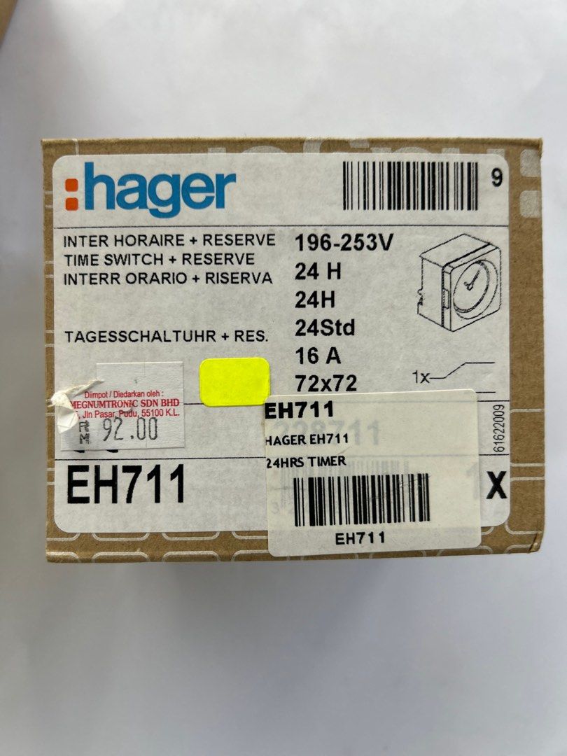 Hager Time Switch, Everything Else, Others on Carousell