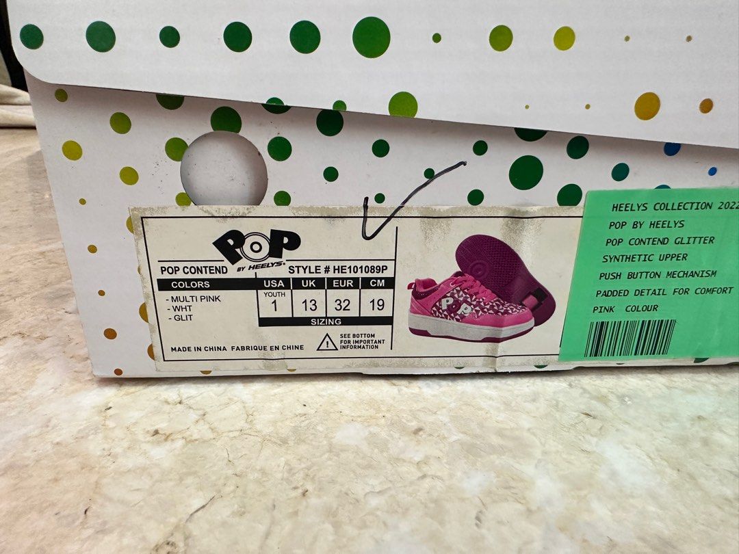 Girls heelys hotsell size 13