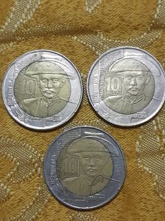 Heneral Miguel Malvar 10.00 peso coins