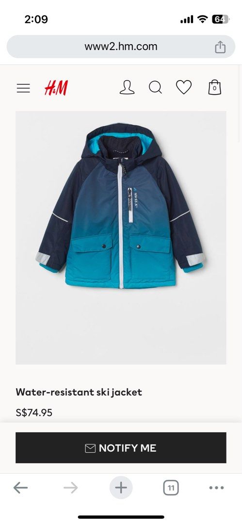 H&m children's discount ski wear