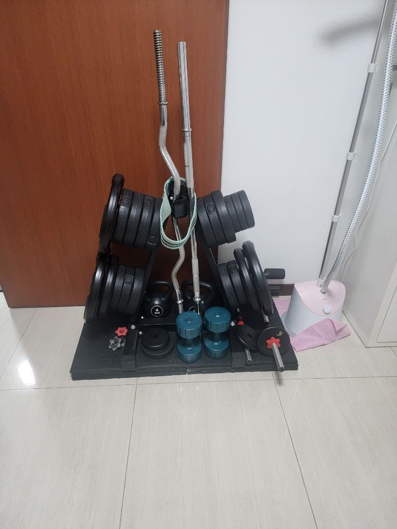 Weights and other Home gym essentials