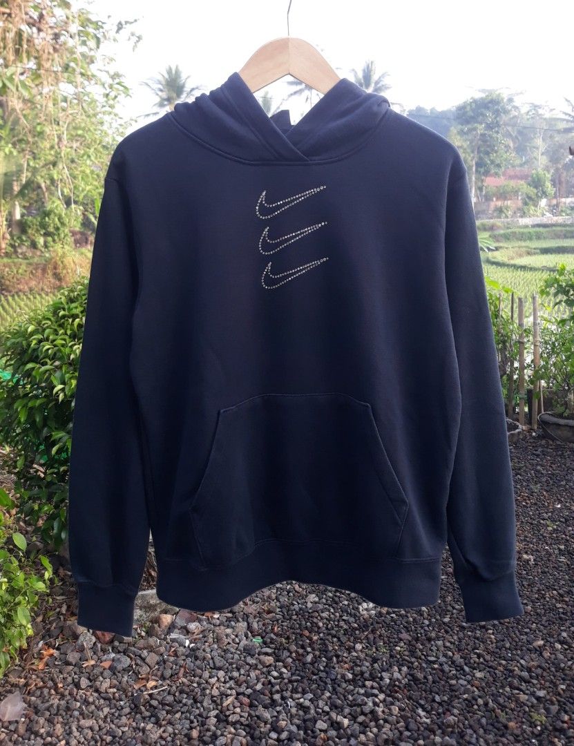Nike rhinestone hoodie top