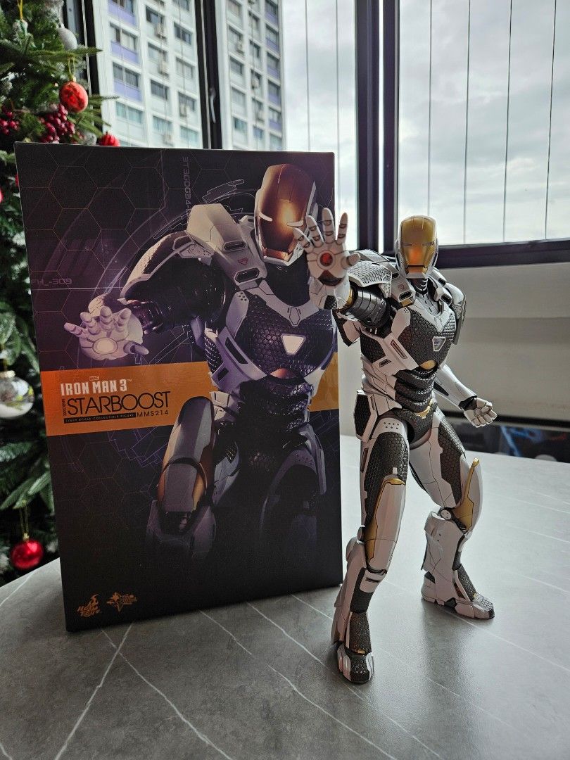 Hot toys 1 6 MMS214 Iron Man 3 Mark XXXIX Starboost