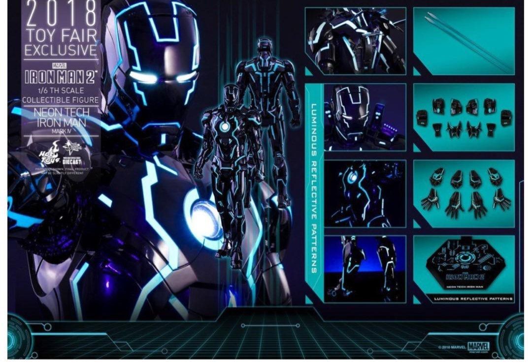 Iron man mark iv neon tech outlet