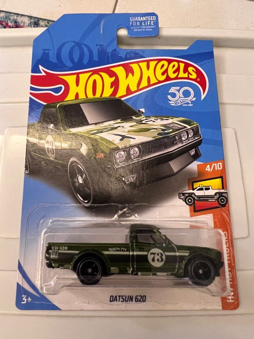 Hot wheels datsun 620 super top treasure hunt