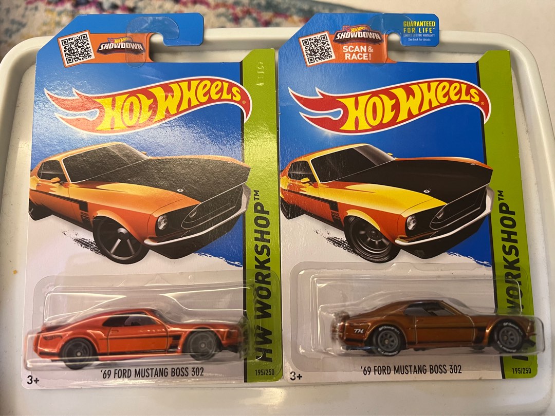 Hotwheels Super Treasure Hunt STH Lot 69 Ford Mustang Bos 302