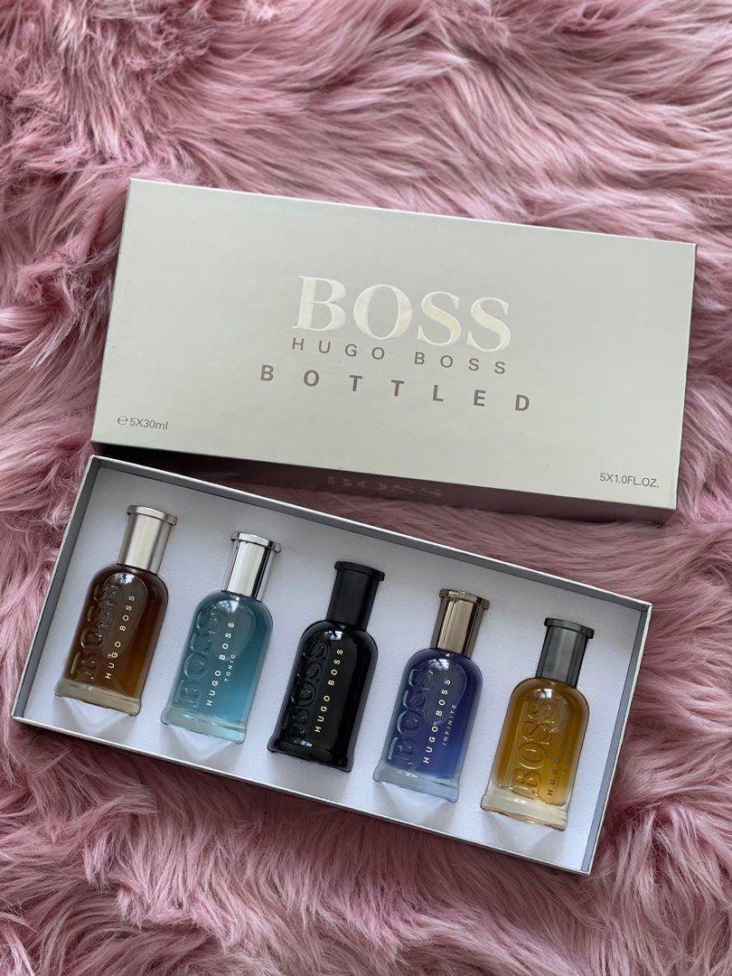Hugo Boss Miniature Set 5 in 1 Beauty Personal Care Fragrance Deodorants on Carousell