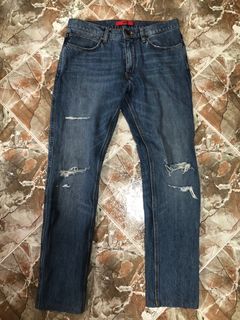 Mens hugo boss jeans cheap sale