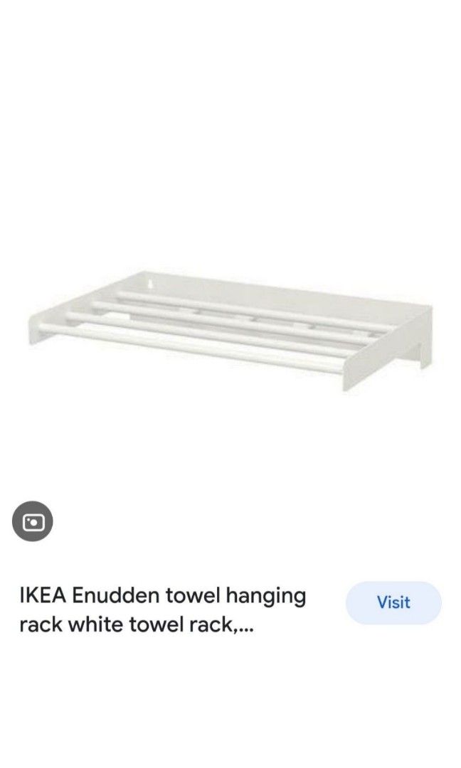 Ikea Enudden Towel rack, Furniture & Home Living, Bathroom & Kitchen