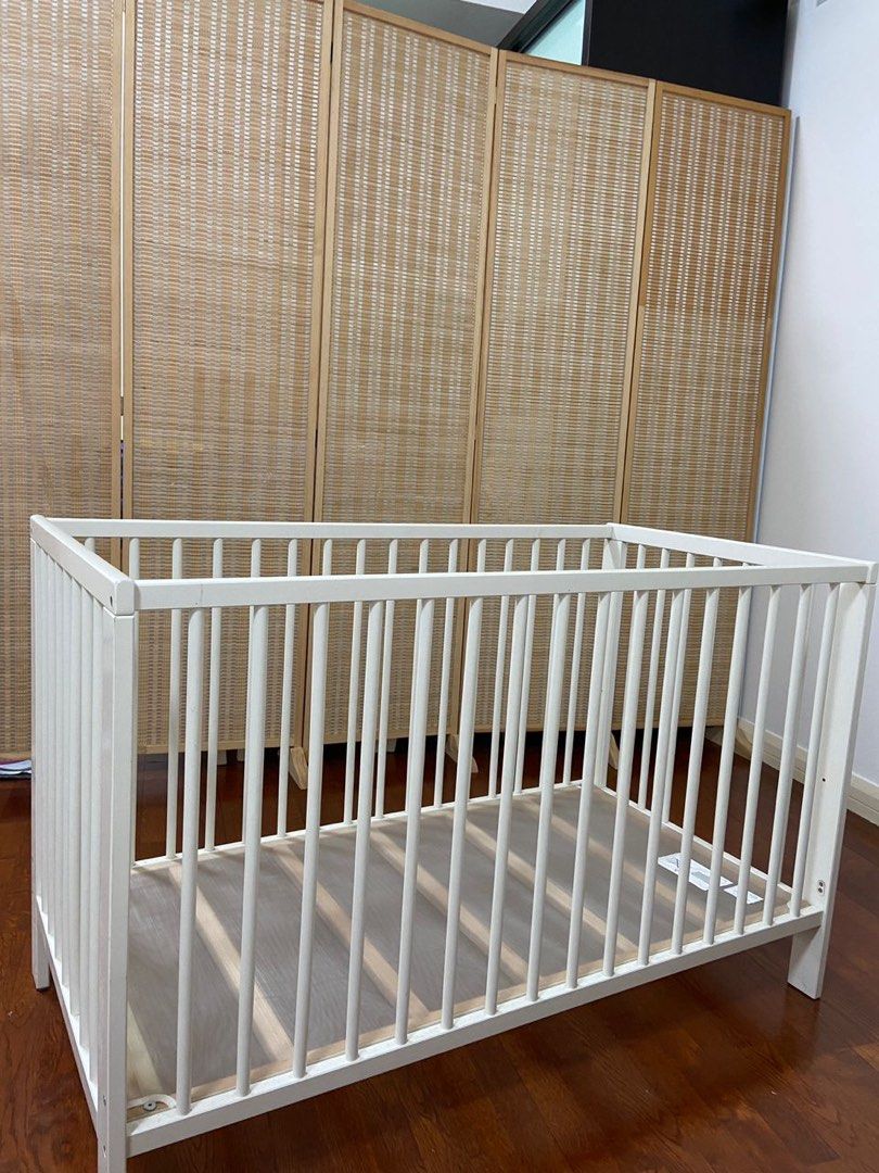 IKEA Gulliver baby cot FREE IKEA cot bumper pad Babies Kids