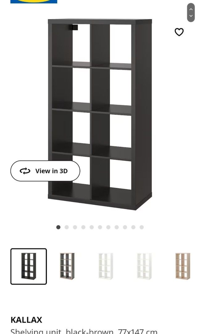 IKEA Kallax Shelf, Furniture & Home Living, Furniture, Shelves, & Racks on Carousell