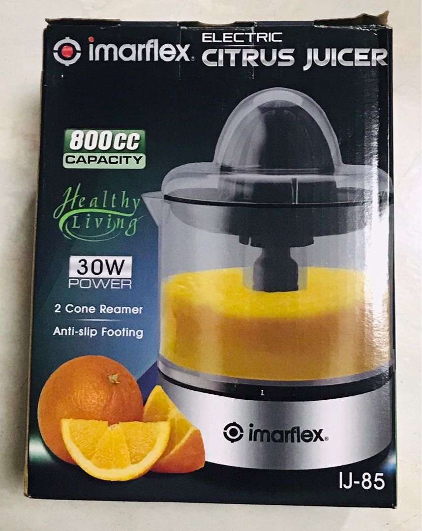 Imarflex Electric Citrus Juicer, TV & Home Appliances, Kitchen