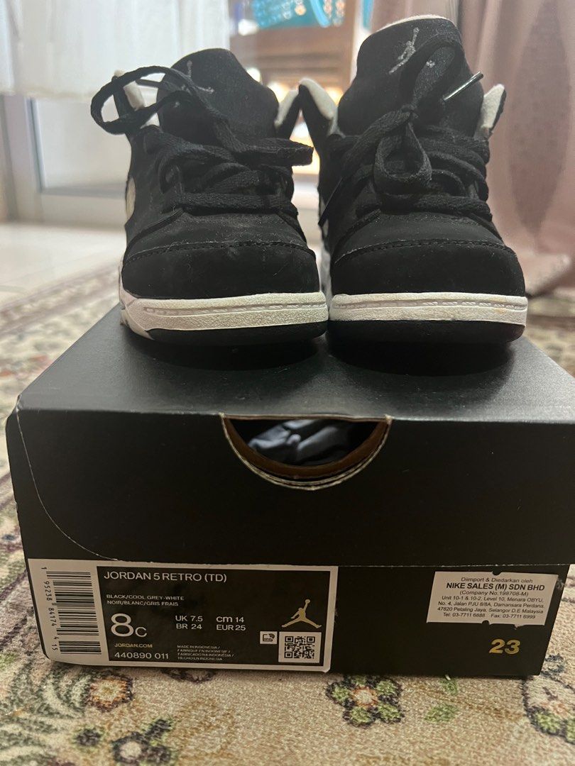 Jordan retro 5 infant store