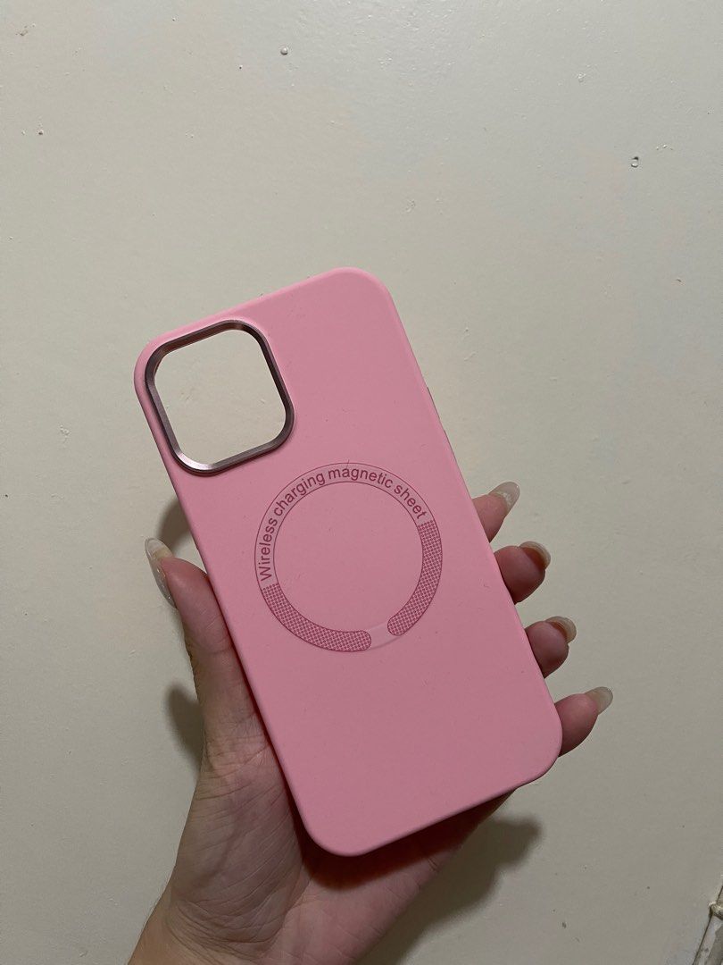 Iphone 12 Pro Max Magnetic Silicone Case (Category: Cases & Sleeves) located in Manila. Submitted by kathnise_ (Listing ID 1275596956, Image 1). Description: rfs: decluttering. Used once. no flaws at all. PAYMENT FIRST BASIS. LAST PRICE POSTED. 1 day reservation only. no return, no exchange..