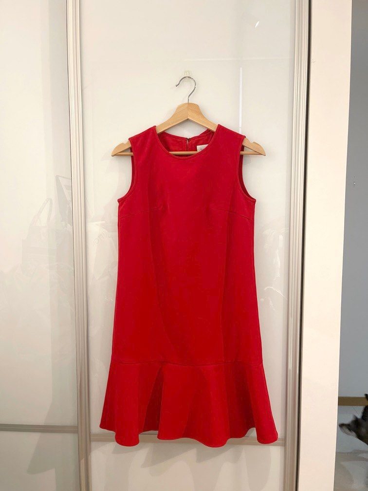 Red dress new arrivals sale