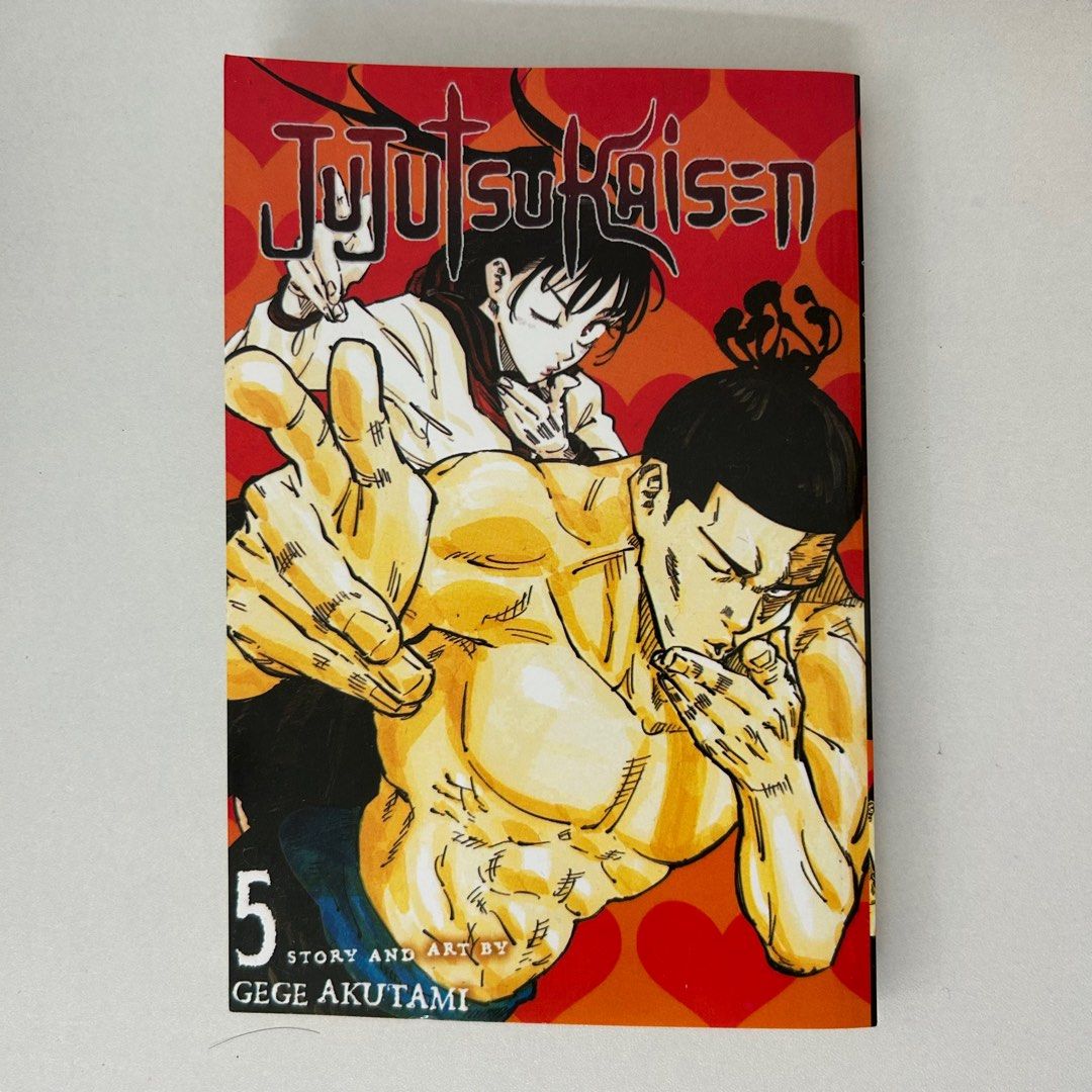 JJK Jujutsu Kaisen manga (vol.4 & vol.5), Hobbies & Toys, Books