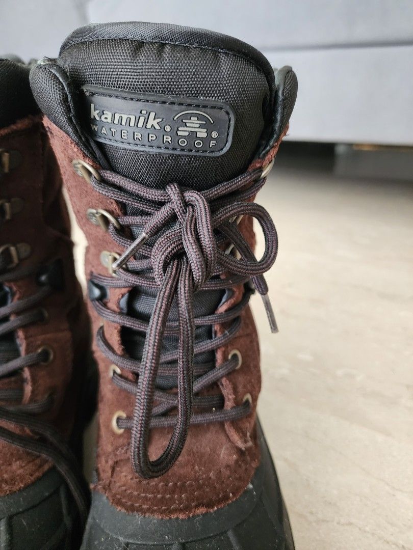 Kamik Winter Boots Snow Thick sole Nation Plus Waterproof 3M Thinsulate U.S size 7 Eur 40
