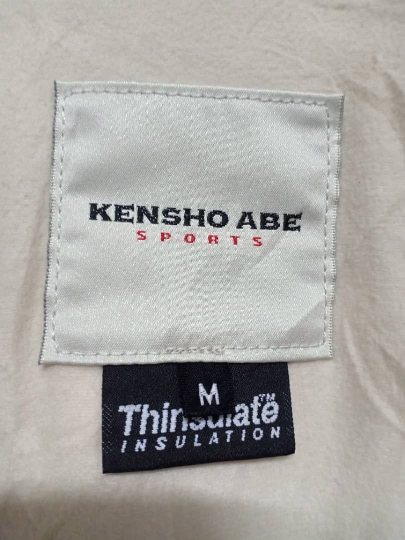 Kensho Abe Sports Japan 90s Windbreaker Hooded Thinsulate Jacket Outdoor