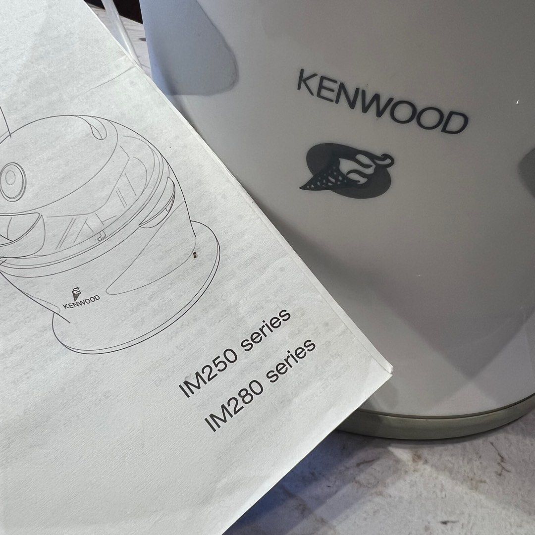 Kenwood im250 store ice cream maker