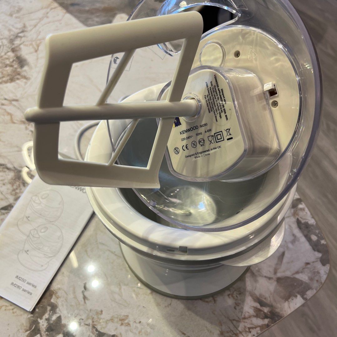 Kenwood IM280 Ice Cream Maker, TV & Home Appliances, Other Home Appliances on Carousell