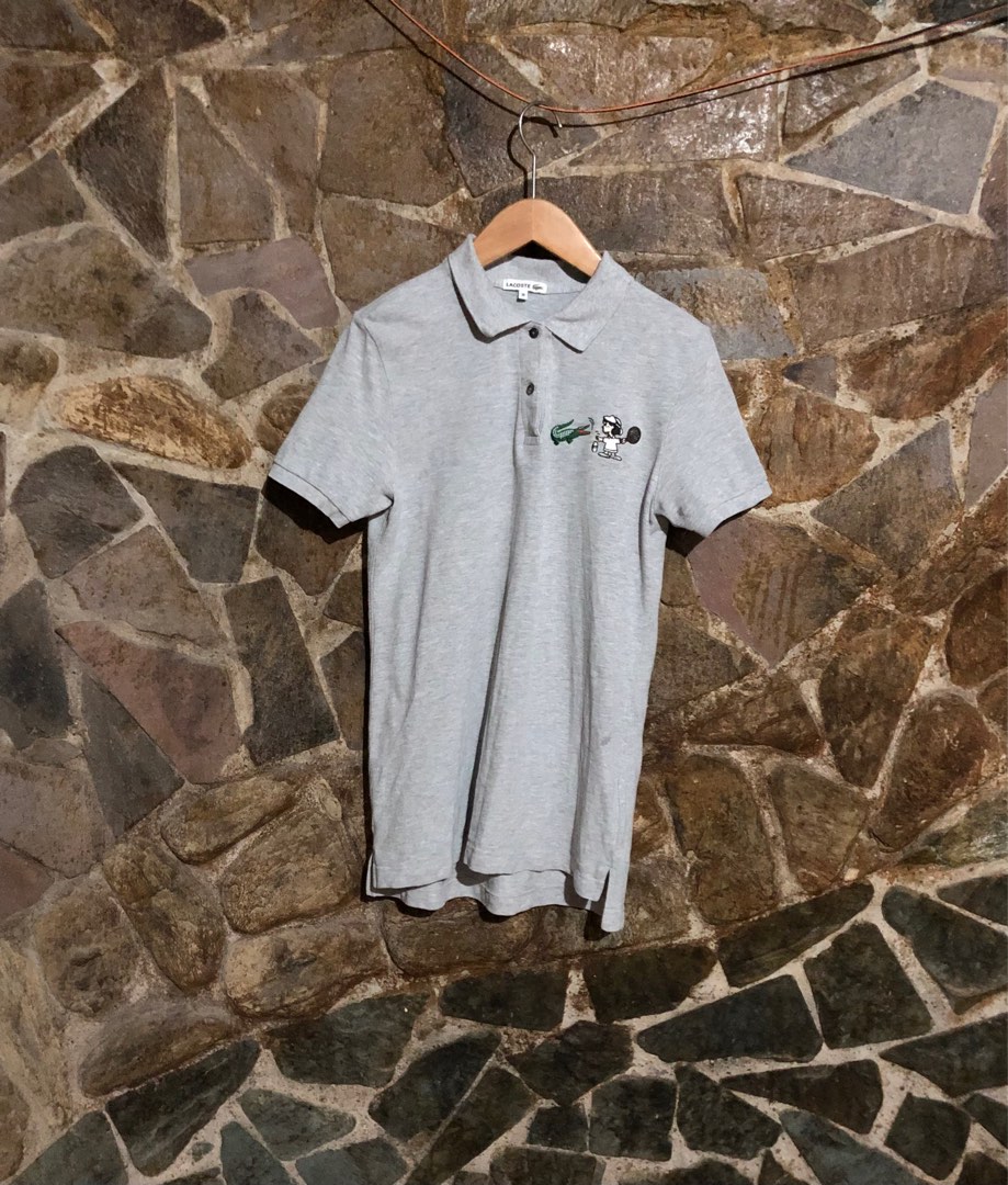 Lacoste X Lucy Peanuts, Women's Fashion, Tops, Shirts on Carousell