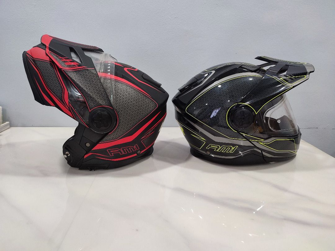 Lazer flip up helmet top