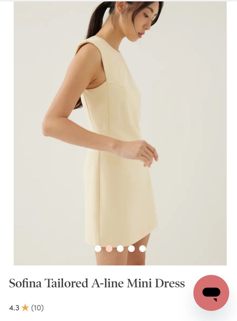 French connection a online line mini dress