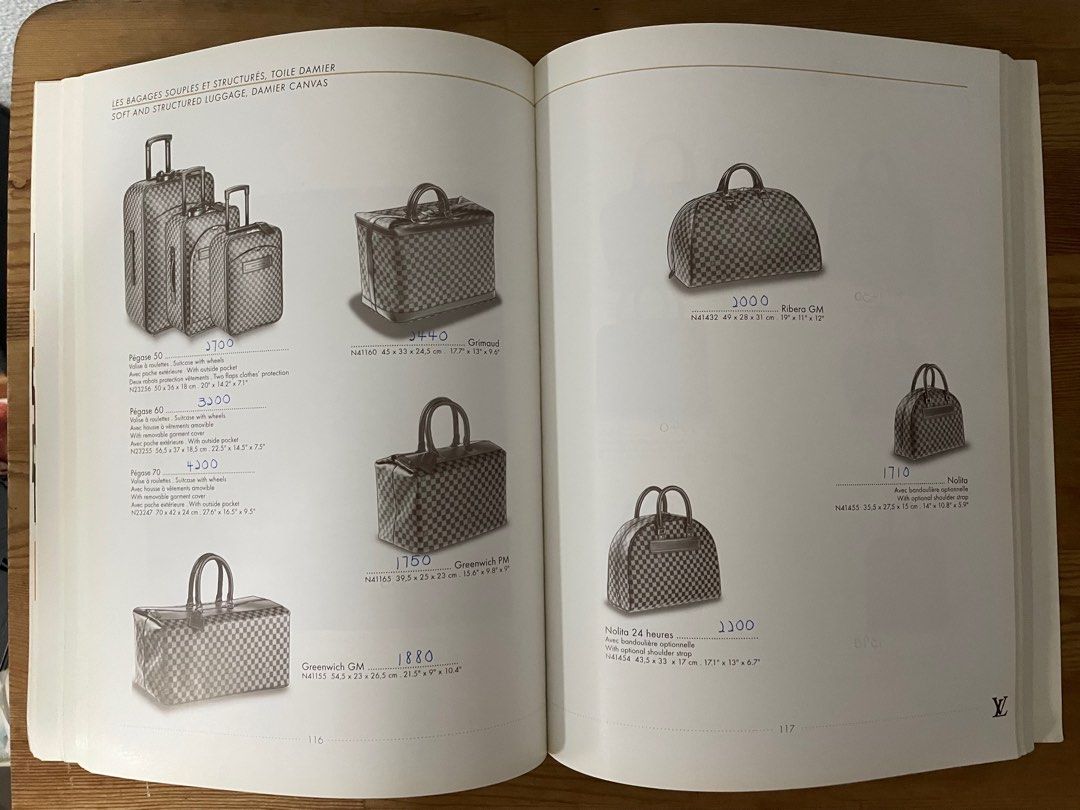 Louis Vuitton store catalog book