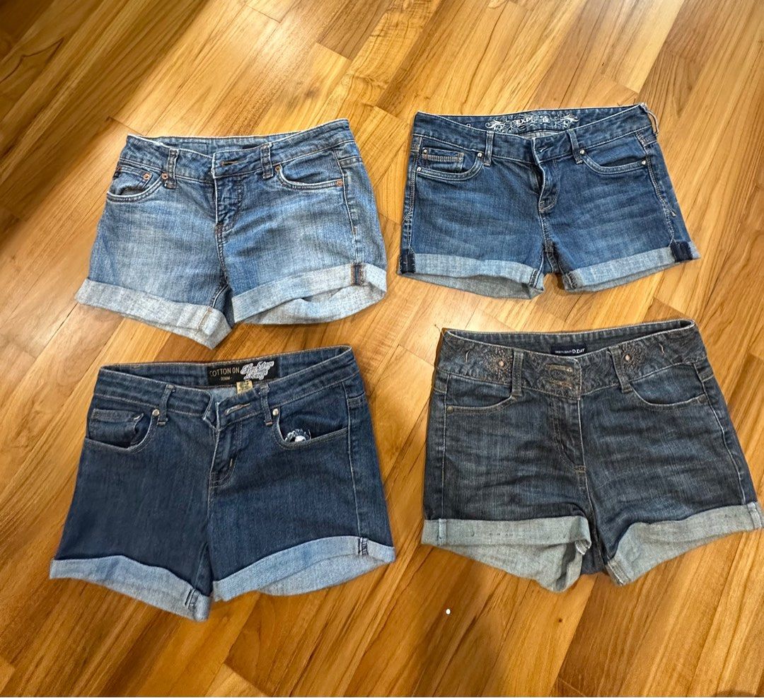 Hipster jean shorts shop