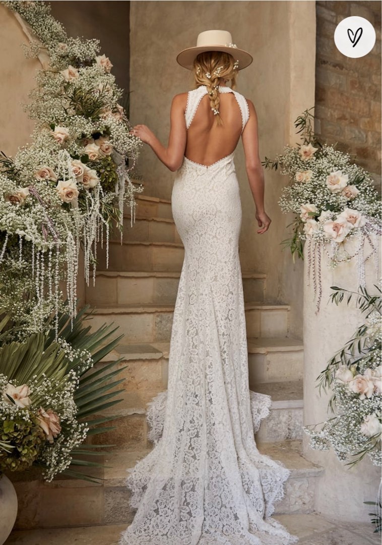 Lulus Wedding Dress Worn once