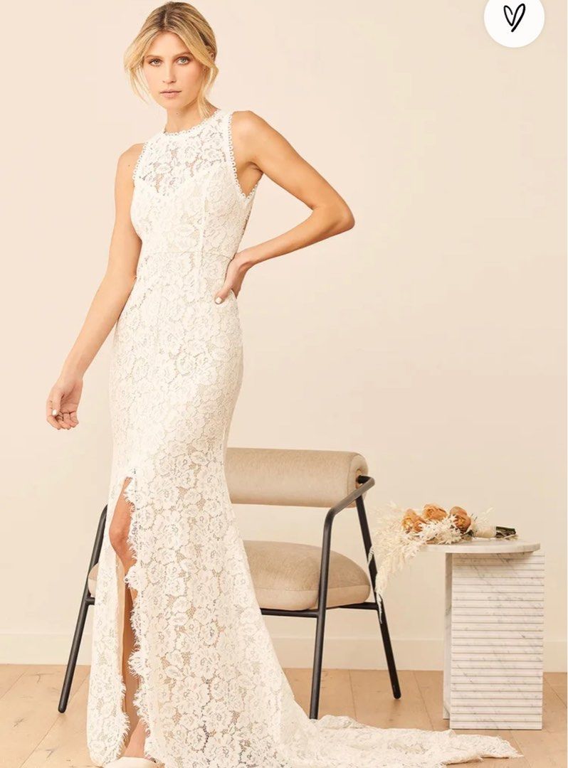 Lulus Wedding Dress Worn once