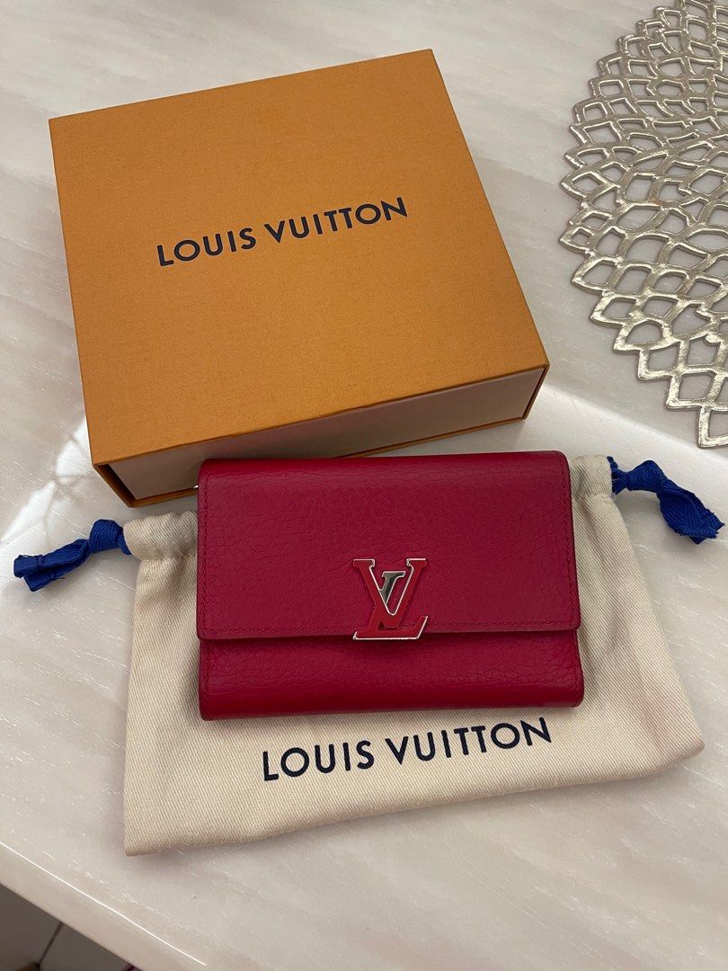 Lv capucines compact wallet cheap