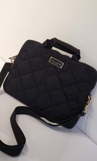 MARC JACOBS quilted Laptop xbody bag  fits 13-14" laptop