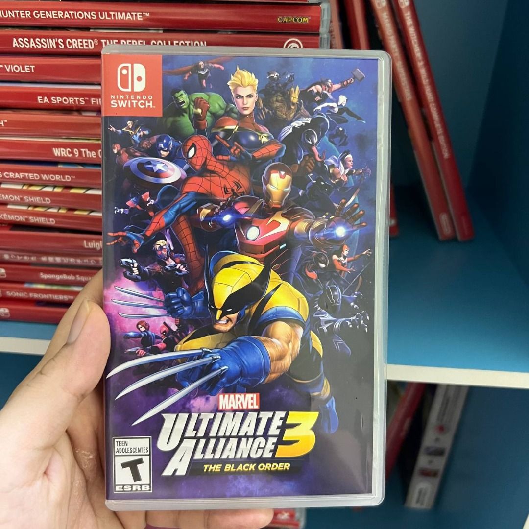 Marvel Ultimate Alliance 3 Used Nintendo Switch Games, Video Gaming, Video  Games, Nintendo on Carousell