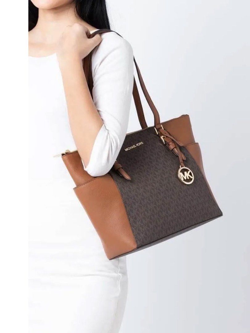 Michael kors sale charlotte large tote
