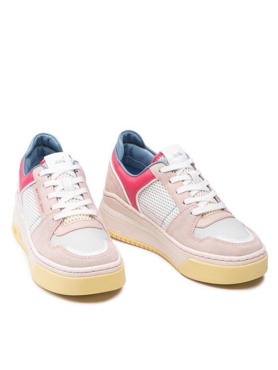 Michael kors soft pink sneakers cheap