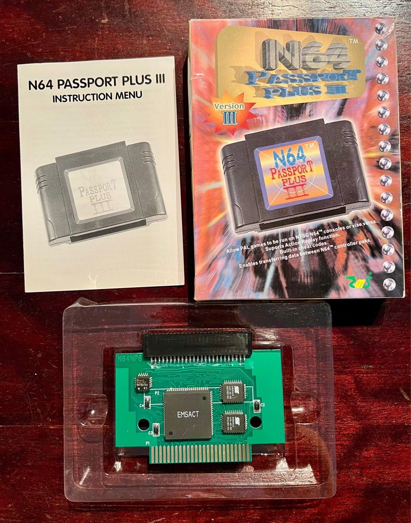 N64 passport shop plus 3