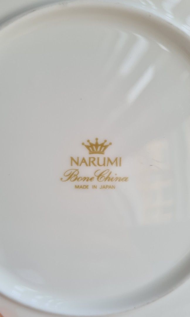 Narumi bone china side plates 6, Furniture & Home Living, Kitchenware ...