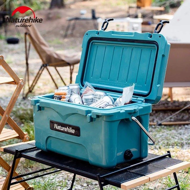 Naturehike Antibacterial Incubator Outdoor Camping Ice Cube Freezer Car Ice  Bucket Cold Preservation Portable Refrigerator