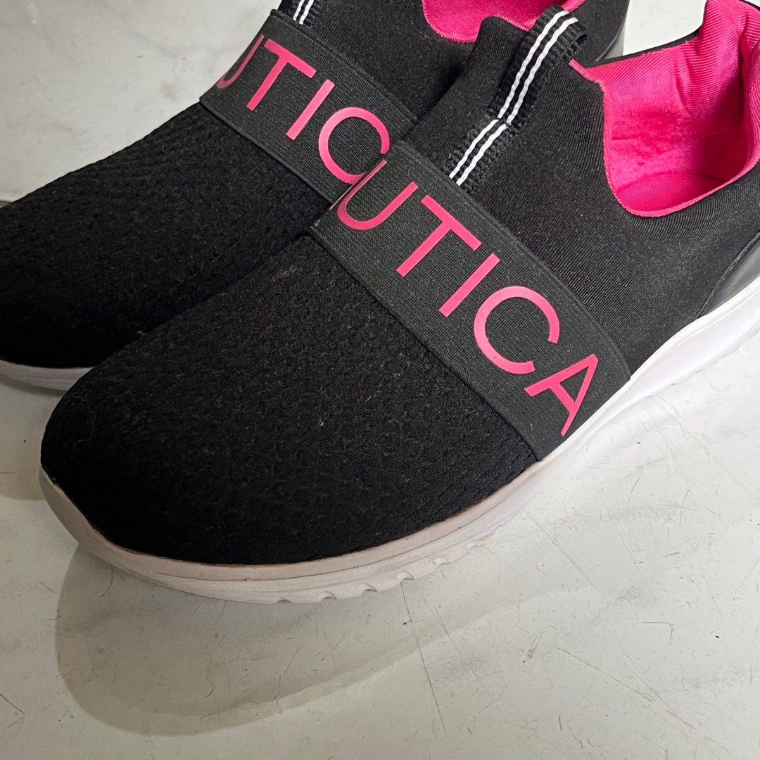 Nautica pink sneakers 2025