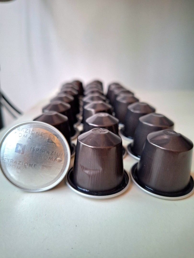Nescafe Capsules 70c Ispirazione Roma Ristretto Volluto Decaffeinato