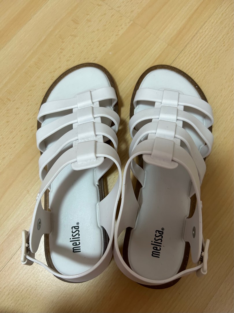 New Melissa White Sandal