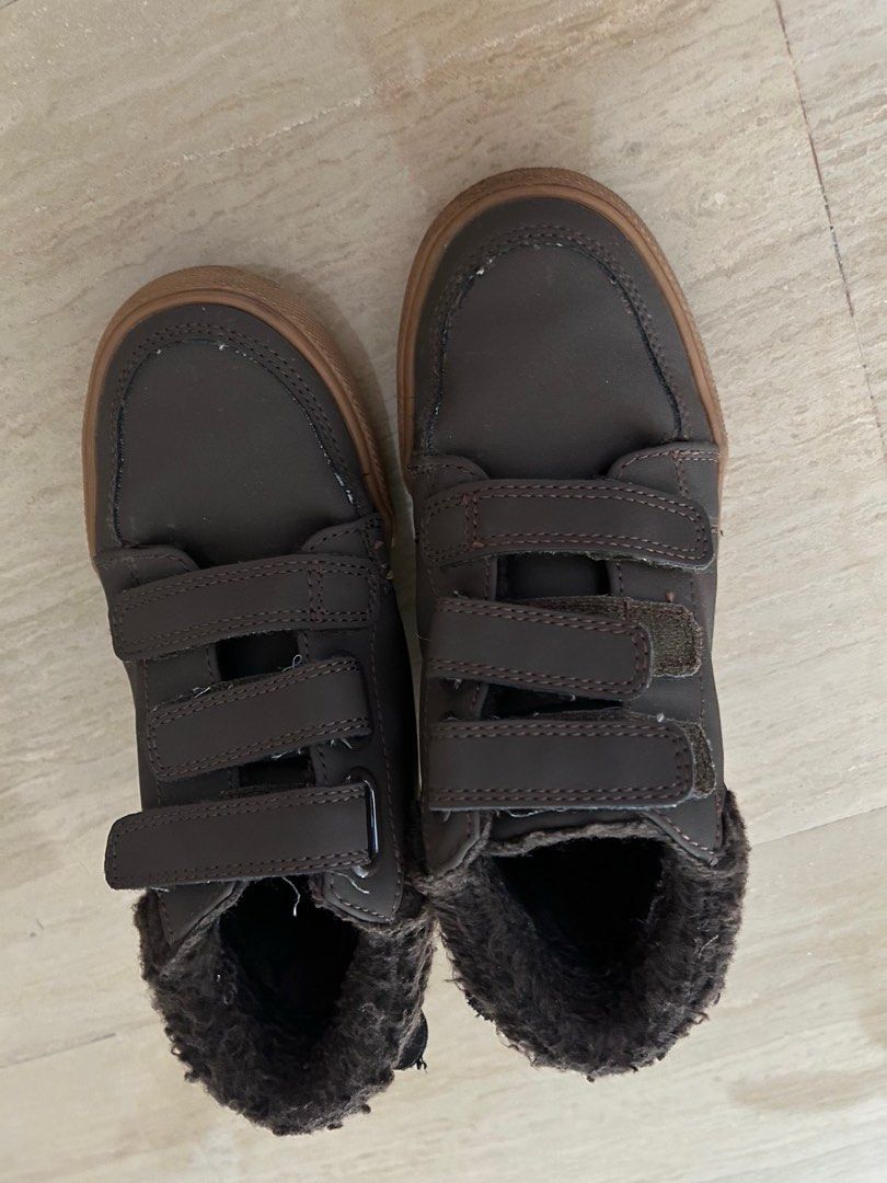 Next UK Bear Next UK Brown Bear Ortho Ultralite Shoes with Velcro